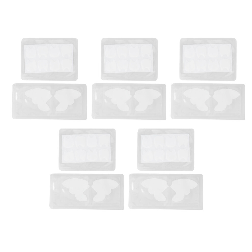 10pcs Face Wrinkle Patches Moisture Collagen Nasolabial Folds
