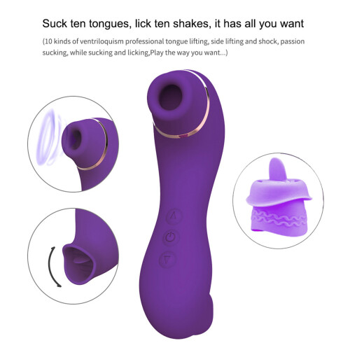 Silicone Vibrator 10 Modes Deep Stimulation for Women 1