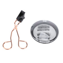 (KS01) 4x Magnet-Wimpern ohne Kleber, dick