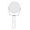 2 Sided Vanity Mirror 360 Rotation Aluminum Frame Silver Stand 5