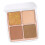 (Type 2) Lidschatten Palette 4 Farben Hochpigmentiert Matte Glitzer Typ 1 2