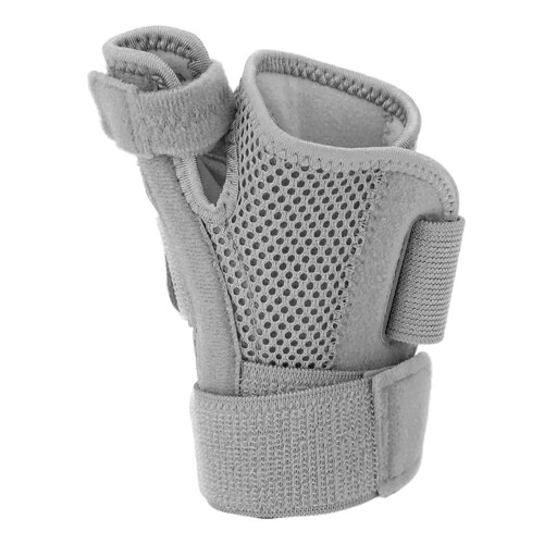 (Gray) Adjustable Arthritis Thumb Splint, Gray