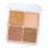 (Type 2) Lidschatten Palette 4 Farben Hochpigmentiert Matte Glitzer Typ 1 3