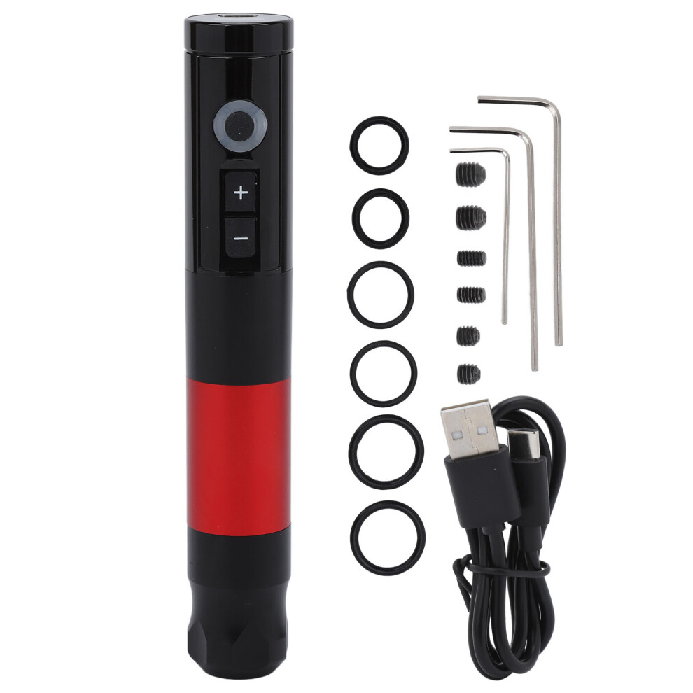 Cordless Rotary Tattoo Pen Coreless Motor Aluminum Alloy