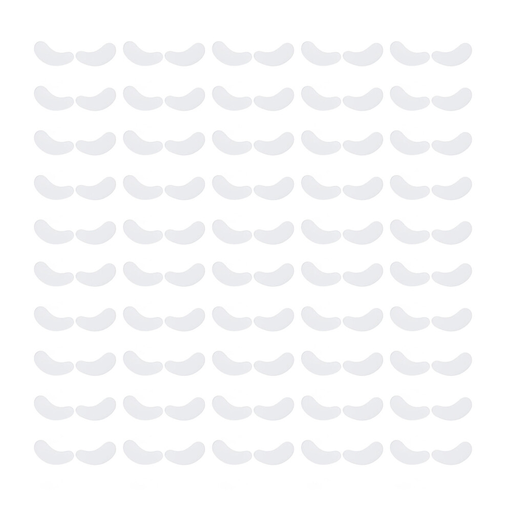 50pcs Eyelash Pads Gel Lash Pads Hydrogel Under Eye Lint Free