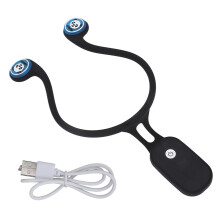 (Black) Intelligent Strapless Posture Vibration Reminder Tracker Blue