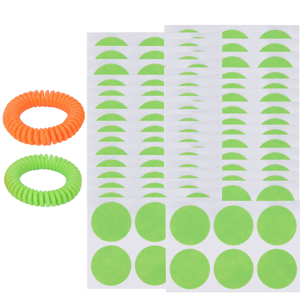 32 Pcs Waterproof Mosquito Repellent Stickers Bracelet