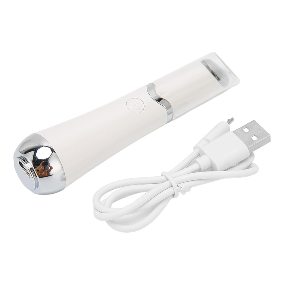 Blue/Light/Cream Eye Vibration Massager Wand Ipl Ion Heating Anti-Wrinkle