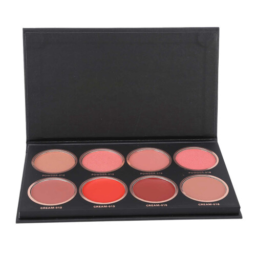 Langmanni 8 Farben Rouge-Palette Mattes Puder 1