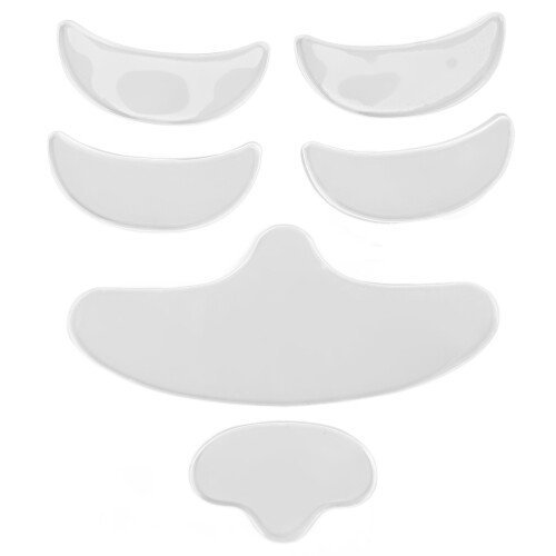 6 Pezzi Cerotti Silicone Anti-Rughe Viso