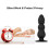 Silicone Anal Butt Plug 10F Vacuum Suction Prostate Massage 1