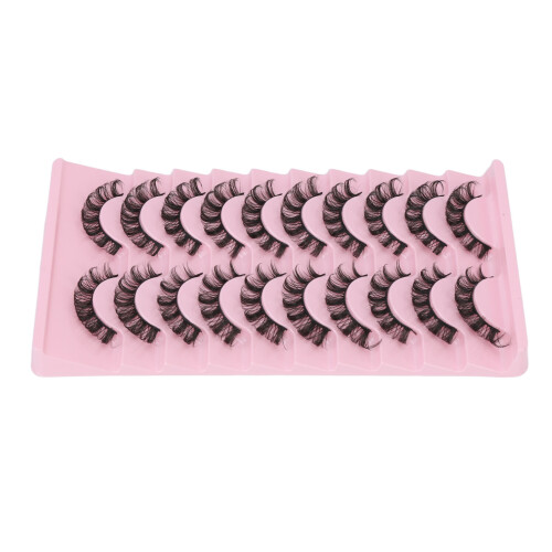 (Type B) 10 Paar DD Curl Wimpern, Multipack, leicht & weich 1