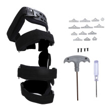 (Left Leg) Knee Brace Adjustable Ergonomic Support for ACL MCL PCL Injury