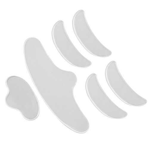 6 Pezzi Cerotti Silicone Anti-Rughe Viso 2