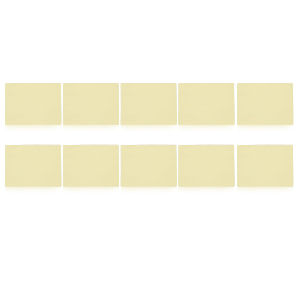 10pcs Blank Tattoo Practice Skin Silicone Eyebrow Sheet