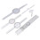 6PCS Medical Goniometer Set 6-10inch Joint Tool 3