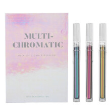 3x Schnell Trocknend Wasserbasierte Flüssig-Augenlid Glitter 3ml
