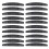 (100/100) 20Pcs Washable Reusable Double Sided Grit Nail File for Acrylic 1