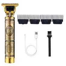 (Buddha Head) Herren-Haarschneider-Set Fein schneidend leise kabellos