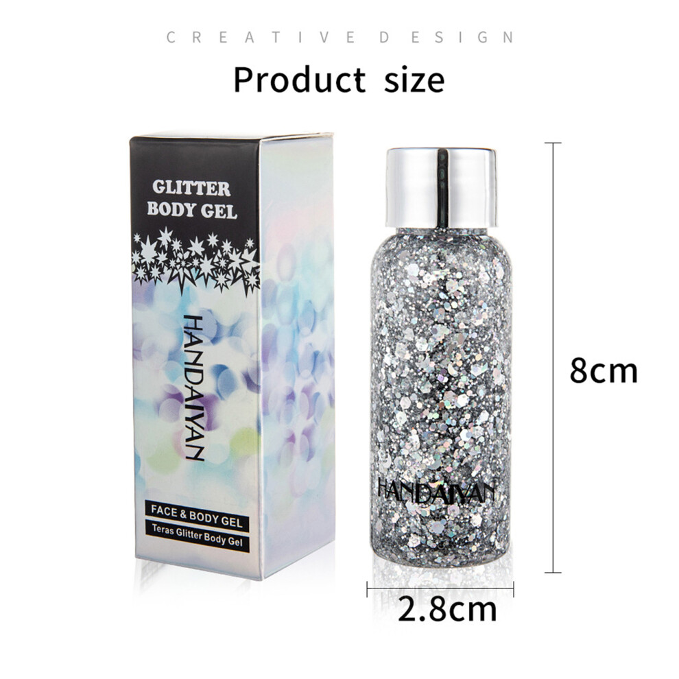 HANDAIYAN 35g Glitter Face Body Gel Dazzling Sequins Liquid Eyeshadow