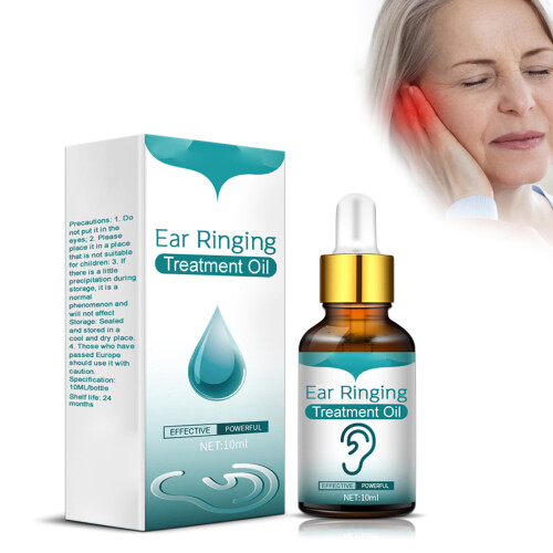 Orecchino Goccia Olio Naturale Tinnito JP 1