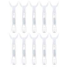 10pcs T Shaped Clear Dental Mouth Opener for Adults