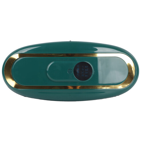 (Green) Tragbarer elektrischer Bauchmassager 3 Modi Grün