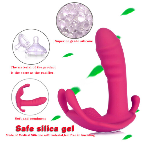 Vibrator für Klitoris, Anus, Vagina mit Wireless-Remote