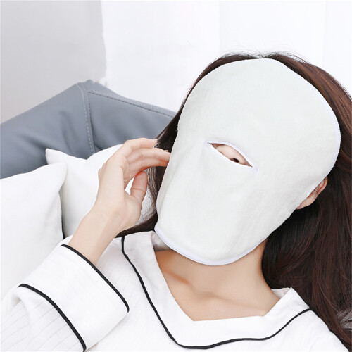 (Single Hole Without Strap) Wiederverwendbares Gesichtsdampftuch Pflege 2