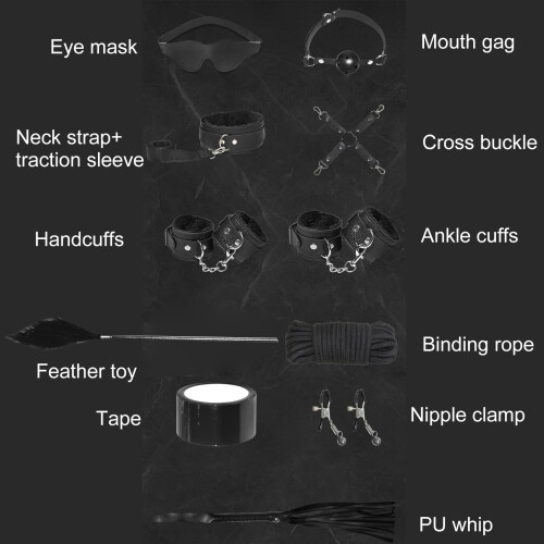 12PCS BDSM Restraints 2