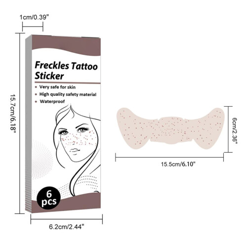 Temporary Waterproof Freckle Tattoo Stickers 2