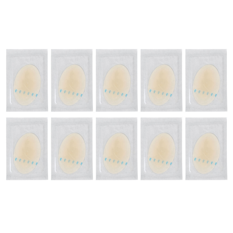 10pcs Hydrogel Anti Friction Heel Blister Pads Waterproof Invisible