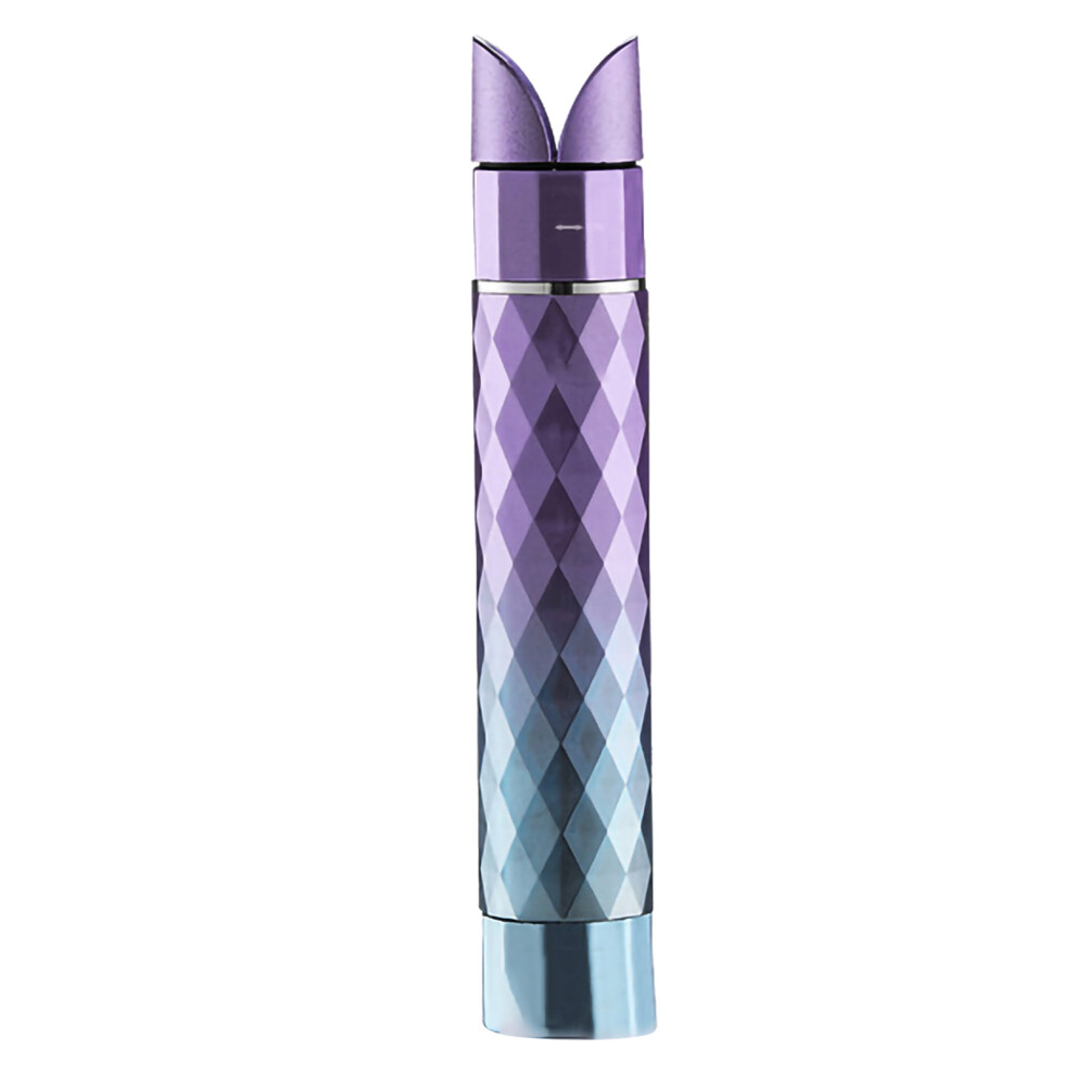 Purple (Purple) Curling Iron Lipstick Shape Portable Rapid Heating Hair Straightener