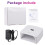 Pretfy 168W UV-LED-Nagellampe Quick-Dry Smart-Sensor 4 Timer 4