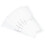100x Disposable Eyebrow Ruler Stickers with Scale 4