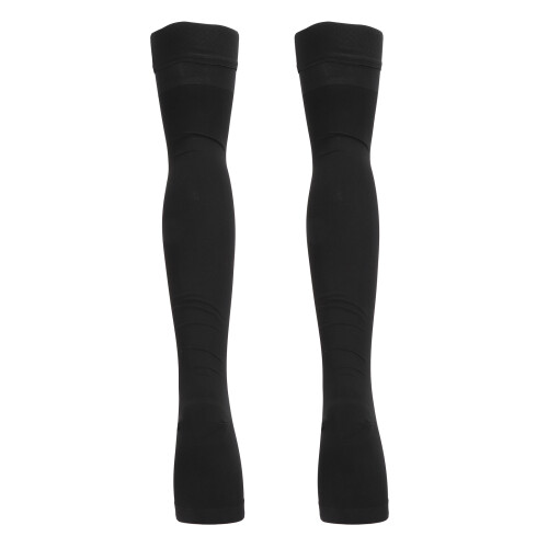 (XL) Calze Compressione Aperte Nero 23-32mmHg XL 1