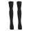 (L) Calze Compressione Aperte Nero 23-32mmHg XL 2