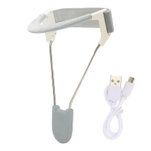 (S Under 33cm / 12.99in) Neck Support Brace Hot Compress Adjustable Posture Corrector S 33cm