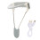 (S Under 33cm / 12.99in) Neck Support Brace Hot Compress Adjustable Posture Corrector S 33cm 1