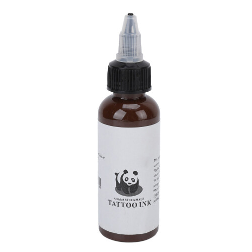 (Dark Brown) 60ml Zwarte Tattoo Inkt