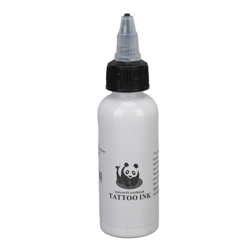 (White) 60ml Zwarte Tattoo Inkt