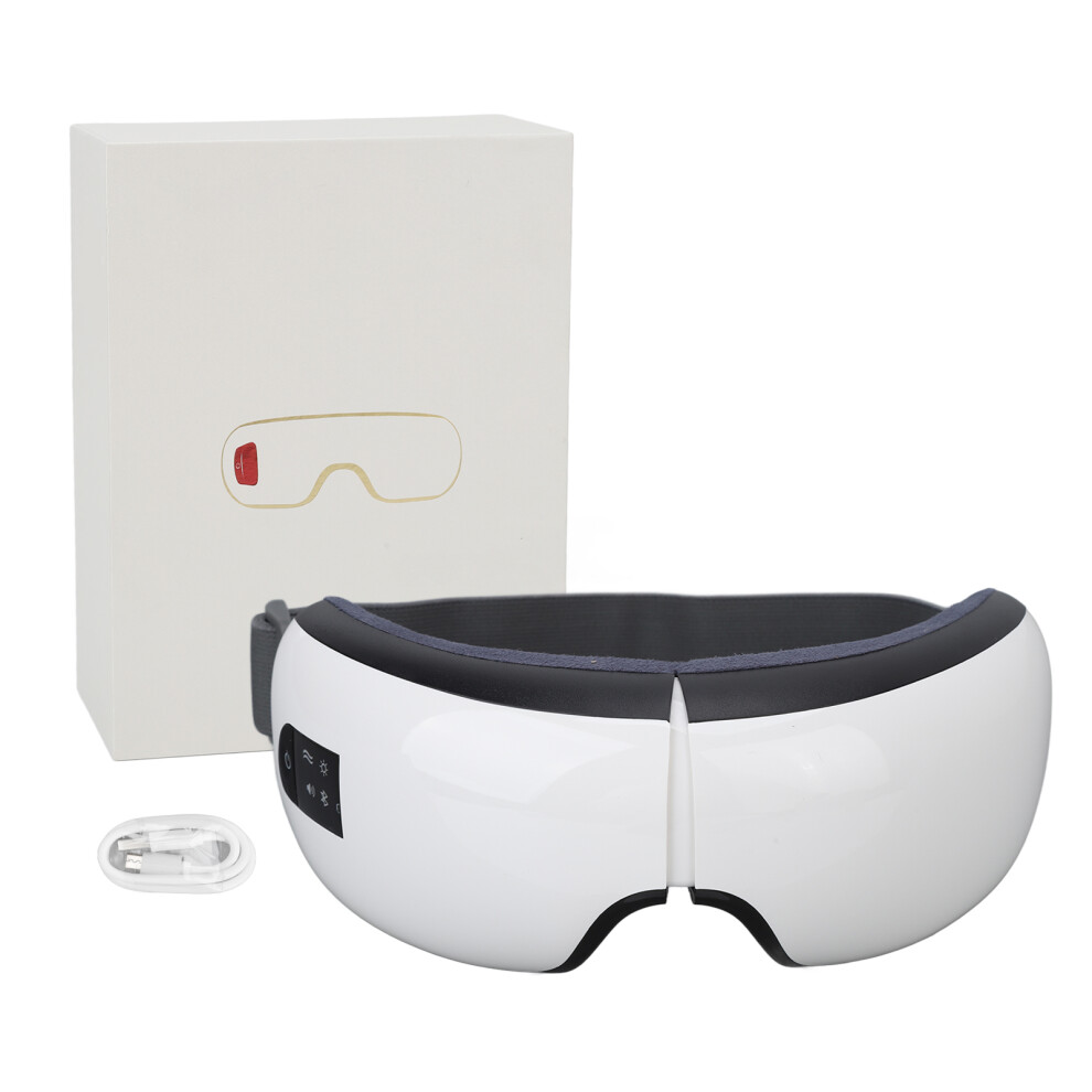 Smart Eye Massager USB Rechargeable Heat Compression with Music