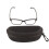 Colorblind Glasses Full Frame Transparent Black Red Green Correction 1