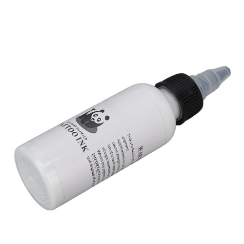 (White) 60ml Zwarte Tattoo Inkt 2