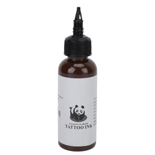(Dark Brown) 60ml Zwarte Tattoo Inkt 1