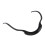(Black) Beard Guide Stencil Mustache Sideburns Grooming Tool Red 2