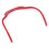 (Red) Beard Guide Stencil Mustache Sideburns Grooming Tool Red 3