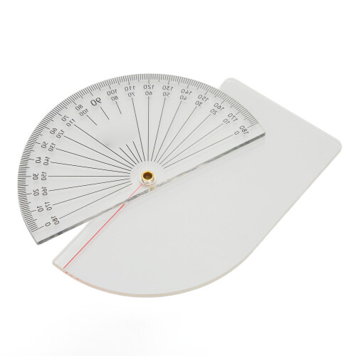 Clear Joint Goniometer Transparent Scale Accurate Measurement 1