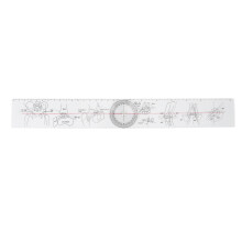 PVC-Goniometer 360 Winkelmesser für Physiotherapie