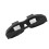 Prisma-Brille Schwarz 16cm Rahmen TV Sehen 4